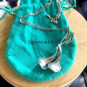 Tiffany&Co Frank Gehry Double Orchid Necklace